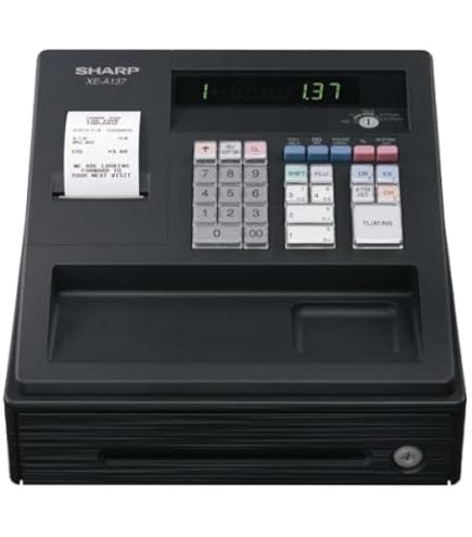 Sharp Xe-A407 Thermal Cash Register 99 Dept : Amazon.co.uk