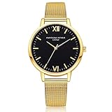Uhren für Frauen, Winkey Frauen Quarz Armbanduhr Uhr Damen Kleid Geschenk Uhren gold