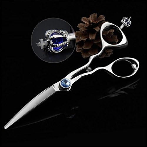 YHKQS YHKQS Flat Cut 5.5inch17cm Blue YHKQS Hair Stylist Special Hair Cut Scissors