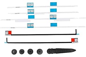 OLVINS Kit di Strisce adesive per Display LCD + Kit di Strumenti per la rimozione dello Schermo LCD con Impugnatura a Ruota per iMac 27 "A1419 (076-1444, 076-00009, 076-1419) (Fine 2012-Metà 2017)
