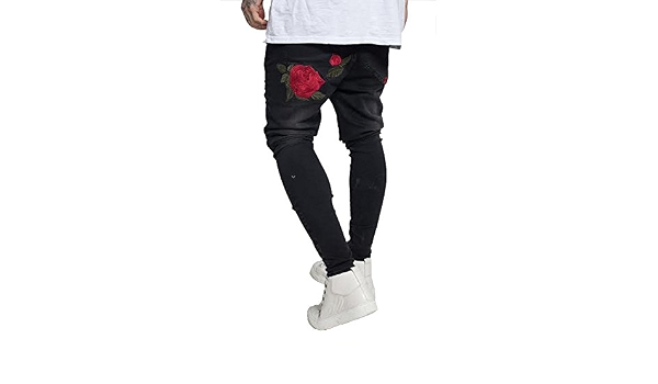 SIK SILK Men's Rose Drop Crotch Slim 