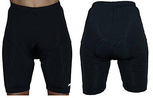 Preisvergleich Produktbild Protectwear FahrradHose Kurz mit Sitzpolster, Schwarz, M