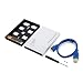 Produktbild Tragbarer 2,5-Zoll-USB3.0-zu-SATA-Festplattengehäuse-SSD-Adapter Externe Festplattengehäuse-Silber