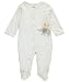 Carter's Unisex Baby "Animal Trio" Terry Coverall - ivory, 6 months