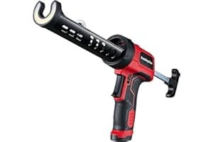 UIOEEJY Pistolet à cartouche sans fil, Pistolet à Cartouche Électrique, Pistolet à Mastic sans Fil, Pistolet à cartouche pour Calfeutrer, Remplir, Scellage, Anti-goutte