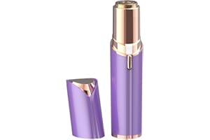 LVOZIZE LED Facial Hair Remover for Women - Face Shaver for Cheeks, Lips, Chin & Eyebrows - Battery Included
