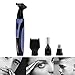 Produktbild 4-in-1 Nasenhaarschneider, Nasenhaar , Mähne, Augenbrauen , Bart Trimmer, Bester wasserdichter wiederaufladbarer Nasenhaarschneider, für Männer und Frauen (USB, blau)