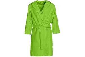 Dorian Home Accappatoio Per Bambini e Ragazzi In Morbida Microfibra: Ragazzo E Ragazza Con Comodo Cappuccio - 9 Colori Disponibili, No Stiro, Con Tasche