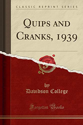 Quips and Cranks, 1939 (Classic Reprint)