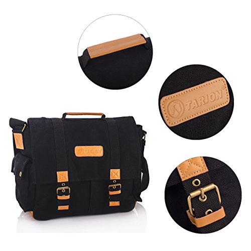TARION sac sacoche bandouli  re reflex sac d   paule sac    main de cam  ra en toile multifonctionnel pour mission photographique   voyage  randonn  e  etc 