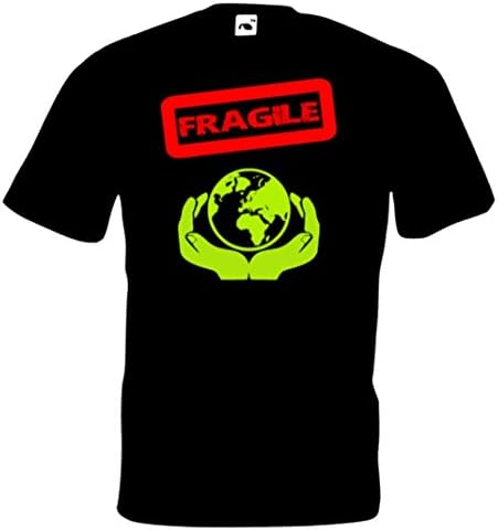 T-Shirt Fragile Earth - Black - Large