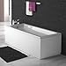 Price comparison product image 1600 x 700 Small Designer Square Single Ended Bath Straight Bathroom Bathtub