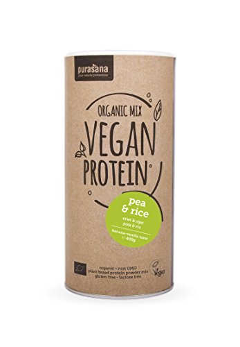 Preisvergleich Produktbild Veganer Proteinmix Erbsen-Reisprotein Banane-Vanille