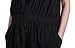DEHANG Maternity Bib Pants Cuffless Trousers With Adjustable Strap Size XXL - Black