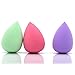 Dolovemk Makeup Sponges Blenders Soft Beauty Blending Egg | 3PCS/PACK MINI SIZE: 4.5x3 cm. LATEX-FREE Bigger when Wet. (RANDOM COLORS of 3)