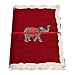 Produktbild indiary Luxusnotizbuch / Tagebuch für Kinder/Jungs/Mädels mit Elefantenmotiv aus feinstem Leder und handgeschöpftem Papier Marsala Roter Elefant
