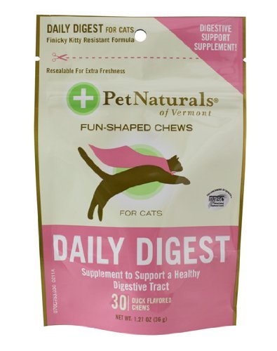 Pet Naturals of Vermont 266.033 Daily Digest Cat 6-1,27 Oz. Confezione da 6