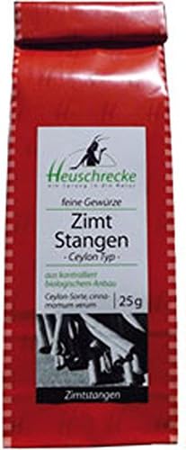 Cinnamon sticks Ceylon Curmina25 g grasshopper