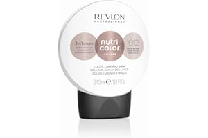 REVLON PROFESSIONAL Nutri Color Filters Maschera Colorata Capelli, Protettiva, Istantanea e Multidimensionale, Biondo Malva 1012, 240 ml