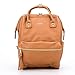 Produktbild Kah&Kee Leder Rucksack Wickeltasche mit Laptopfach Travel School für Damen (Kamel Beige, Klein)