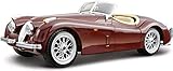 Bburago 15622018 - Bijoux 1:24 Jaguar XK 120 Roadster (1951) - farbe sortiert - 