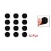 Produktbild Sonline 12 Stueck Runde schwarz Foam Anti-Rutsch-Fuesse Pad fuer Laptop Notebook