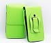 Produktbild Grün / Green HTC Desire 500 Gürteltasche Handy Holster mit magnetischem Verschluss aus PU-Leder Schützhülle Cover mit sicherem Gürtelclip von Gadget Giant®