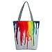 Produktbild Felicove Damen Schultertasche, Nationale Wind Canvas Tote Casual Strandtaschen Frauen Einkaufstasche Handtaschen