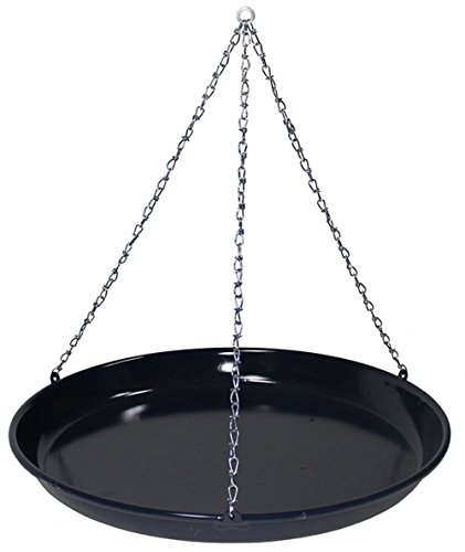 Preisvergleich Produktbild Ungar. Grillpfanne, Email, mit Kette, Druchm.: 42 cm