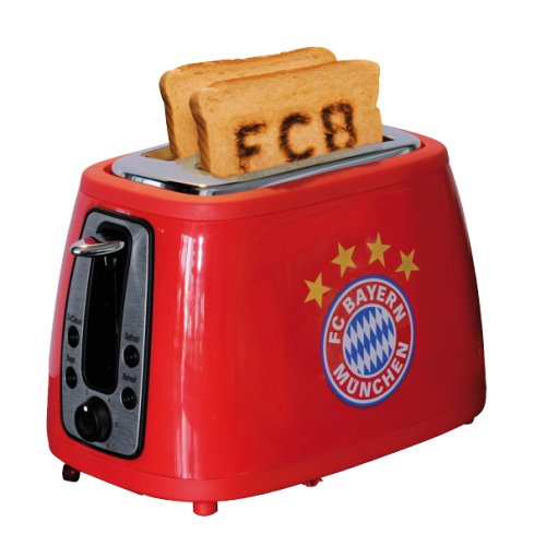 Preisvergleich Produktbild FC Bayern München Toaster "Sound" Sound-Toaster Logo