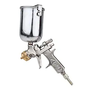 AEROSTAR Mild Steel Paint/Color Spray Gun with Bucket, 1 Pint 473 ml