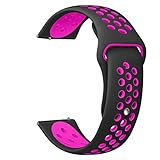 Handschlaufe mit Beisoug Premium Large Silikon-Ersatzband für Samsung Galaxy Watch Active