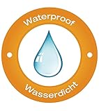 Sanilo Duschvorhang, viele schöne Duschvorhänge zur Auswahl, hochwertige Qualität, inkl. 12 Ringe, wasserdicht, Anti-Schimmel-Effekt (Water Bubbles, 180 x 180 cm)