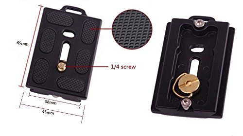 Koolehaoda ® Cabeza de la bola del trípode de vídeo Cabeza de tres dimensiones Cabeza de fluidos