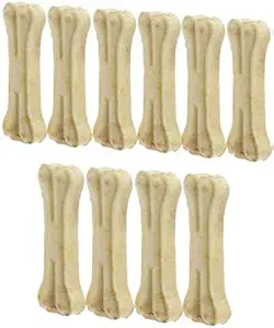 Pedigrees Pet Food Supplier Press Bone Calcium Treat Healthy & Twisted Chicken Dog Chew (6 Inch, Pack of 0.5 Kg )