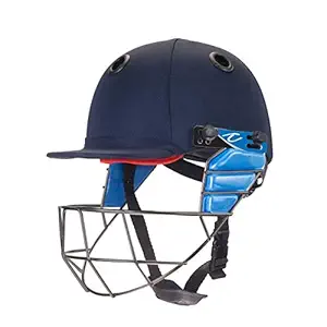 Forma Test Plus Helmet with Mild Steel Grill Navy Blue - Small