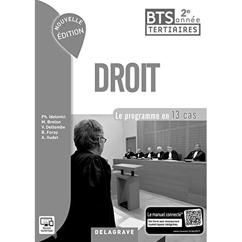 Droit BTS 2ème année : Livre du professeur