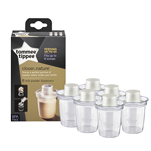 Tommee Tippee Closer to Nature Spender für Milchpulver 6 Stück - 8
