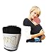 4-in-1 Mother's Touch® Baby Wrap Carrier | Soft Baby Carrier | Baby Sling Carrier | Postpartum Belt | Nursing Cover | Best Baby Shower Gift (Black)