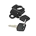 Phenovo 1 Piece Black Motorcycle Helmet Anti-theft Lock 7/8" 22mm Tube with Key RS.1901.00