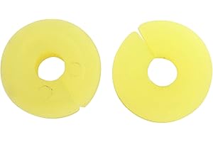 Dioche - Ojal para capó, 2 piezas, soporte de goma, soporte para arandela W700510S300, apto para Focus/Transit Rubber