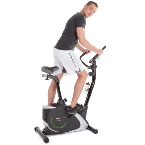 Ultrasport Heimtrainer Racer 700M/800A mit Handpuls-Sensoren inkl. Trinkflasche - 6