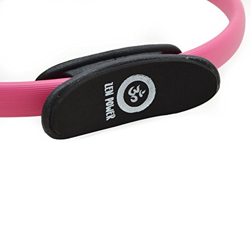 Zen Power Pilates Ring / Yoga Ring – Trainingsgerät für ein effektives Kraft- und Widerstandstraining, Circle mit 38cm Durchmesser – in vier verschidenen Farben - 3