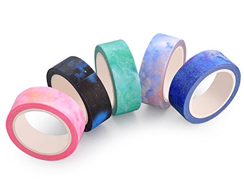 DSstyles 10M Adhesivo Creativo Reposicionable Scrapbooking Craft Stripes Dots DIY Japon  s Masking Tapes Decorativo Sticky Washi Cinta Colecci  n Set