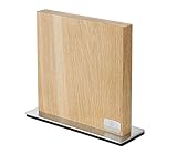 ✔ Dieser Magnet-Messerblock besteht aus Eichenholz und Edelstahl