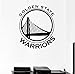 Produktbild Myvovo Golden State Warriors    Vinyl Wasserdichte Deca Wandaufkleber   Für Schlafzimmer Dekoration Zubehör Art Deca   58 * 71 Cm