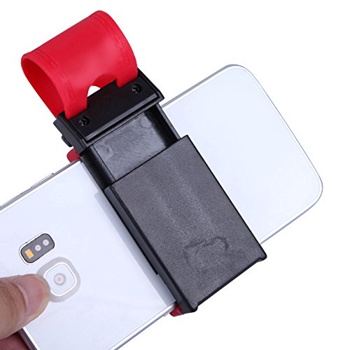 Demiawaking Supporto Universale Porta Cellulare da Volante Auto per iPhone Smart MP4 Phone GPS