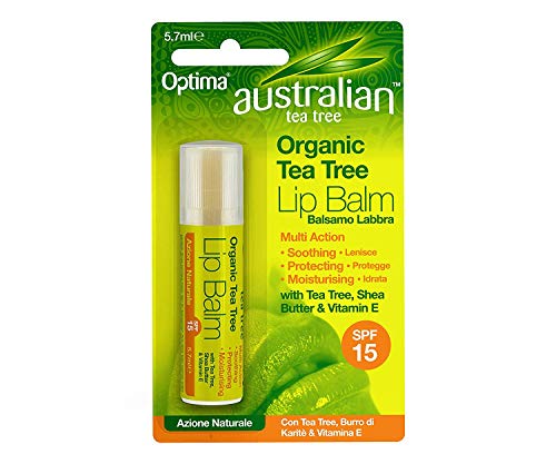 Australian Tea Tree Lip Balm 5.7ml x 3 Packs by Australian Tea Tree