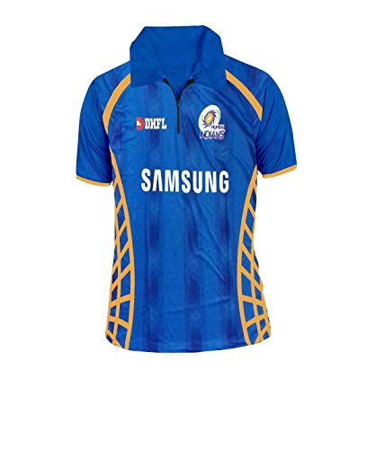 Parallel Times Mumbai Indians Jersey ipl 2018 Blue RS.299 (83.00% Off) - Amazon