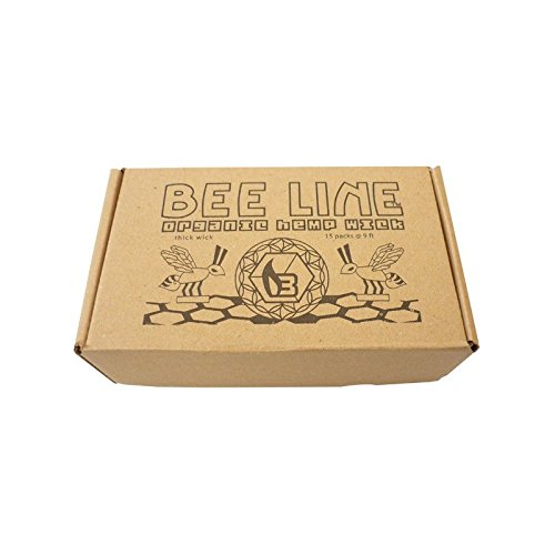 Preisvergleich Produktbild Hemp Wick Thick Bee Line Pack